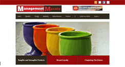 Desktop Screenshot of managementmasala.com